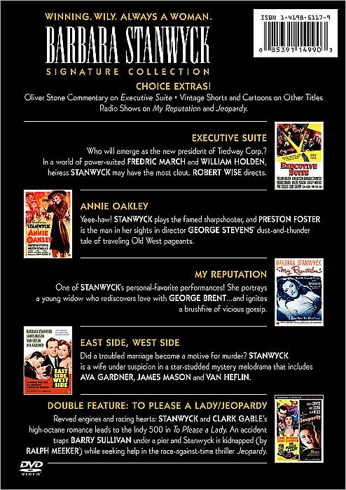 Barbara Stanwyck Signature Collection [5 Discs]