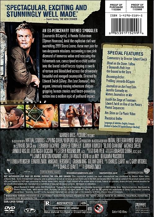 Blood Diamond [2 Discs] [WS]