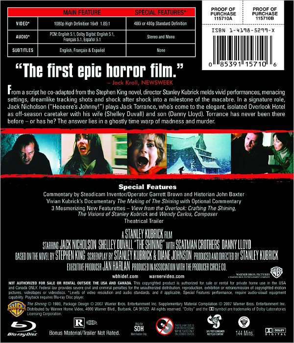 The Shining [Blu-ray]