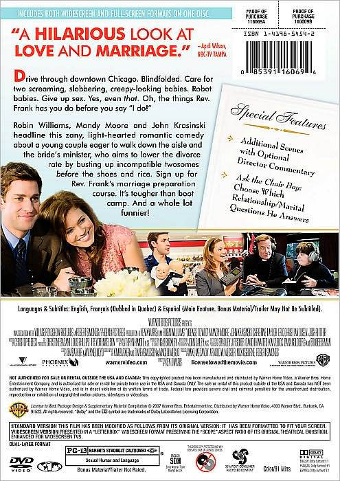 License to Wed