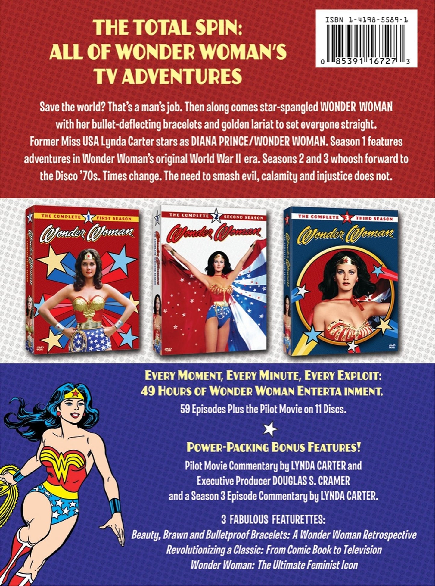 Wonder Woman: The Complete Series Collection [11 Discs]