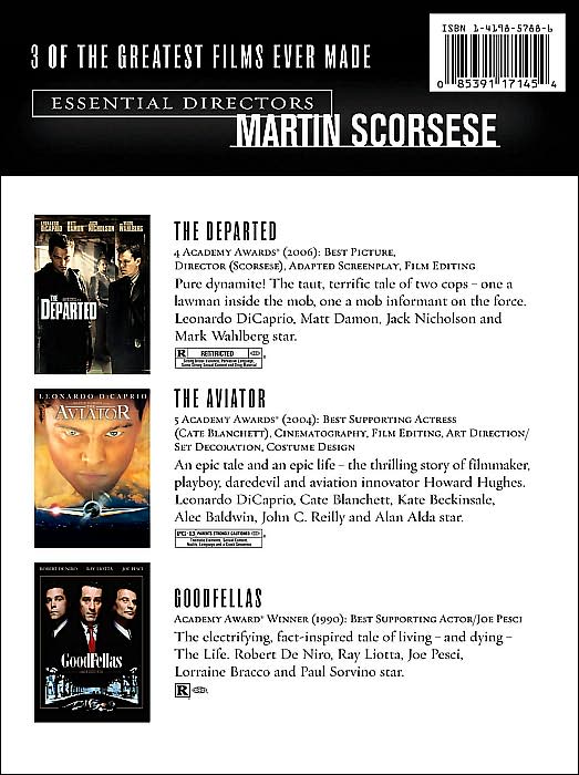 Martin Scorsese: Essential Directors [3 Discs]