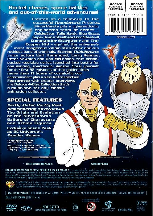 SilverHawks, Vol. 1 [4 Discs]