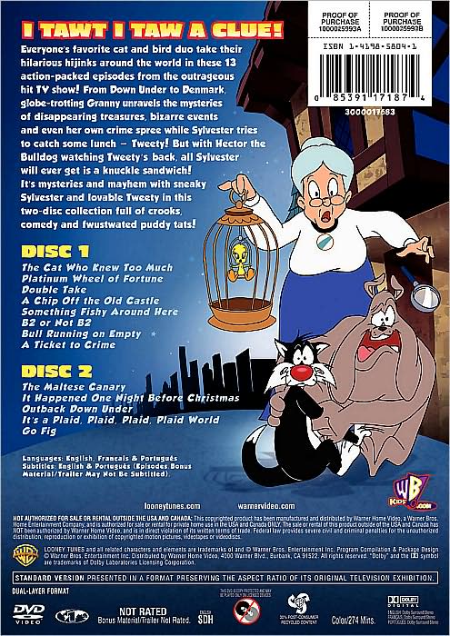 The Sylvester and Tweety Mysteries: The Complete First Season [2 Discs]