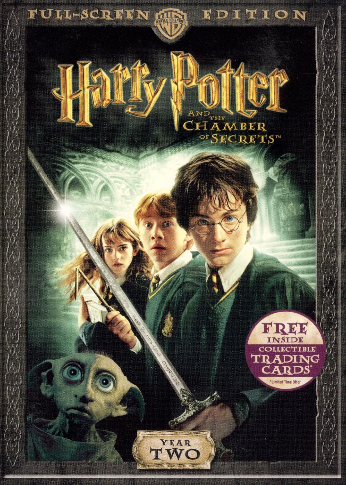 Harry Potter and the Chamber of Secrets [P&S] [With Collector's Trading Cards]