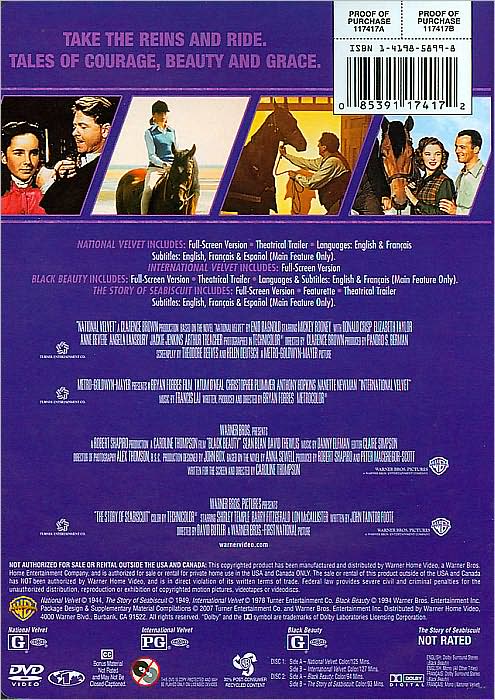 Classic Horse Favorites: 4 Film Favorites [2 Discs]