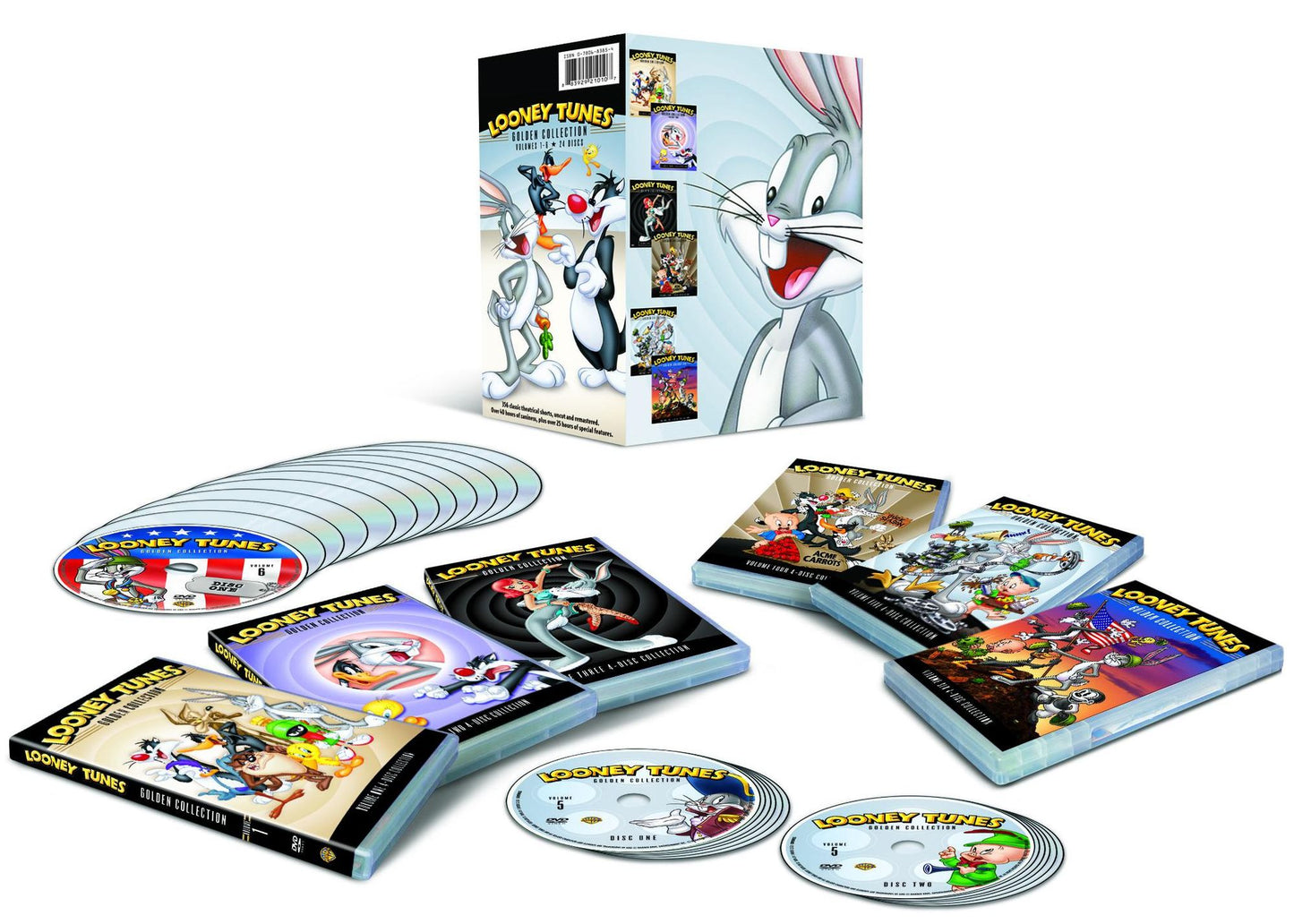 Looney Tunes: Golden Collection, Vols. 1-6 [24 Discs]