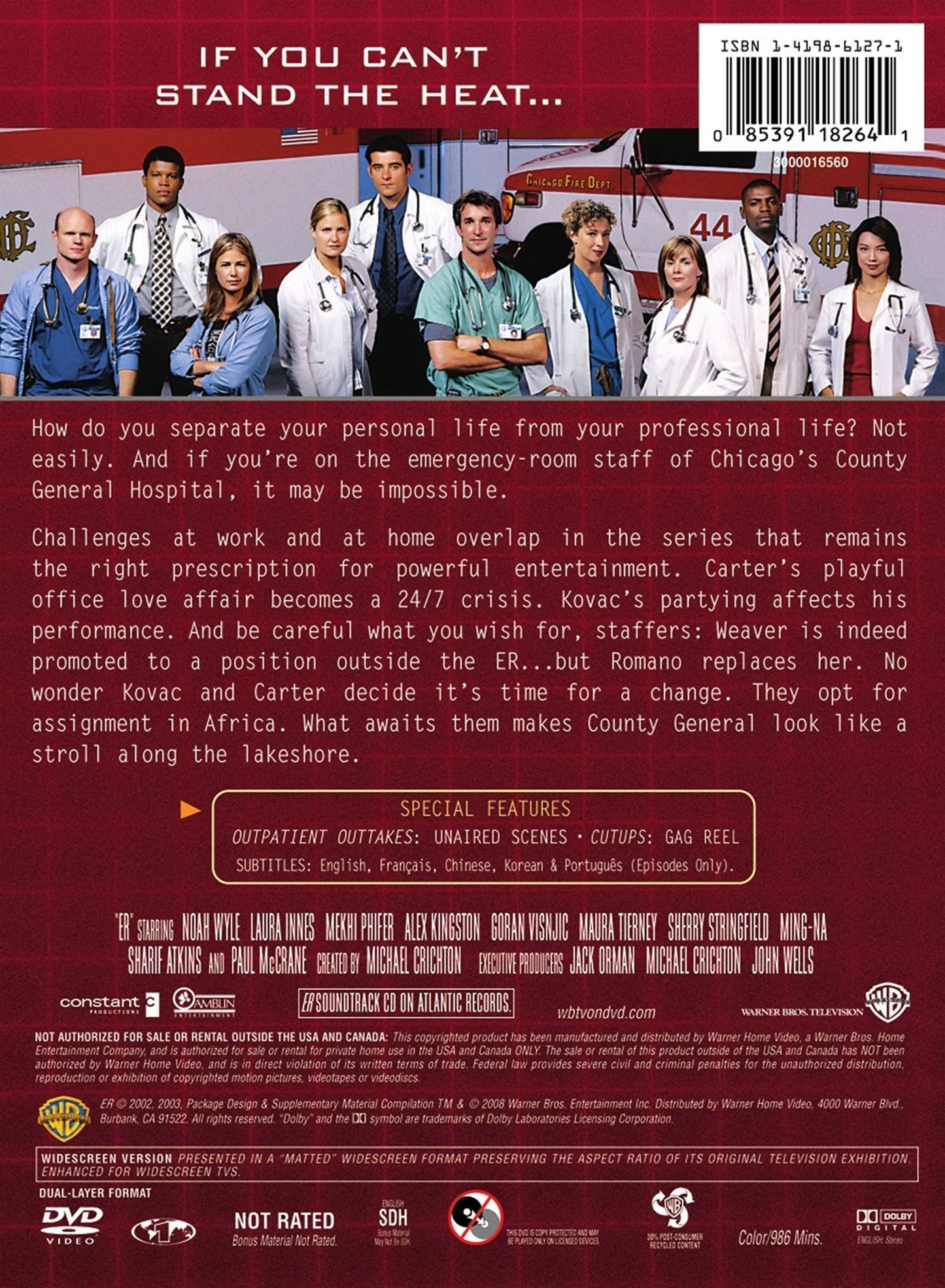 ER: The Complete Ninth Season [6 Discs]