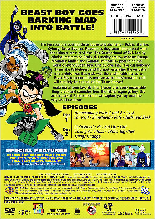 Teen Titans: The Complete Fifth Season [2 Discs]