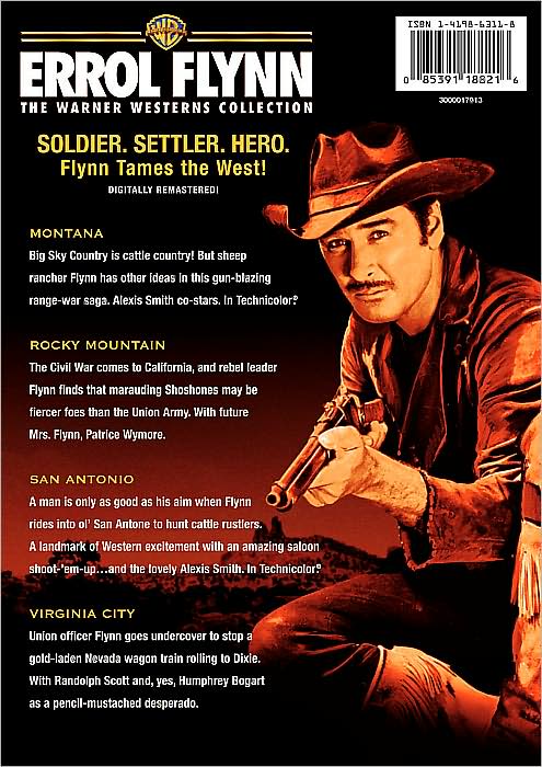 Errol Flynn Westerns [4 Discs]