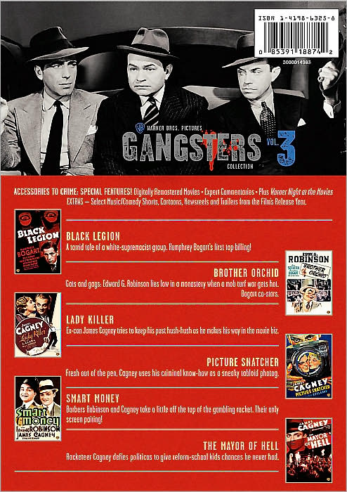 Warner Gangsters Collection, Vol. 3 [6 Discs]