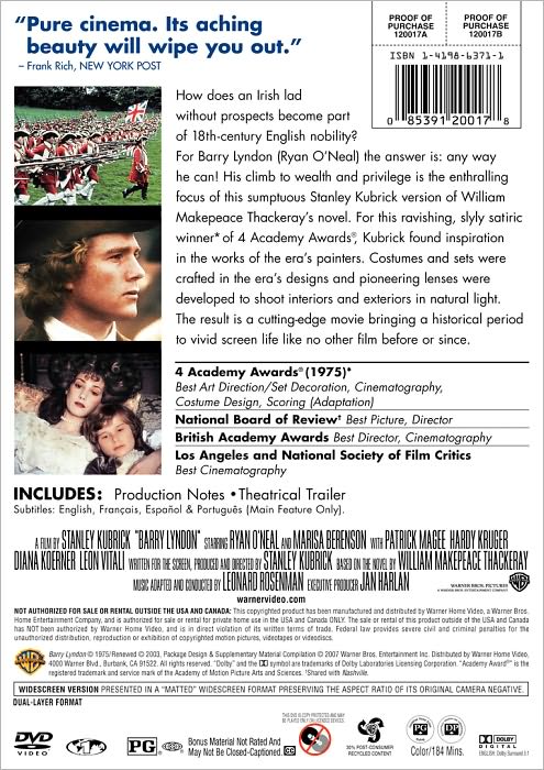 Barry Lyndon [Remastered]