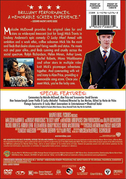 O Lucky Man [Special Edition] [2 Discs]