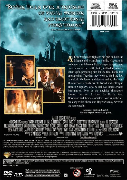 Harry Potter and the Half-Blood Prince [WS]