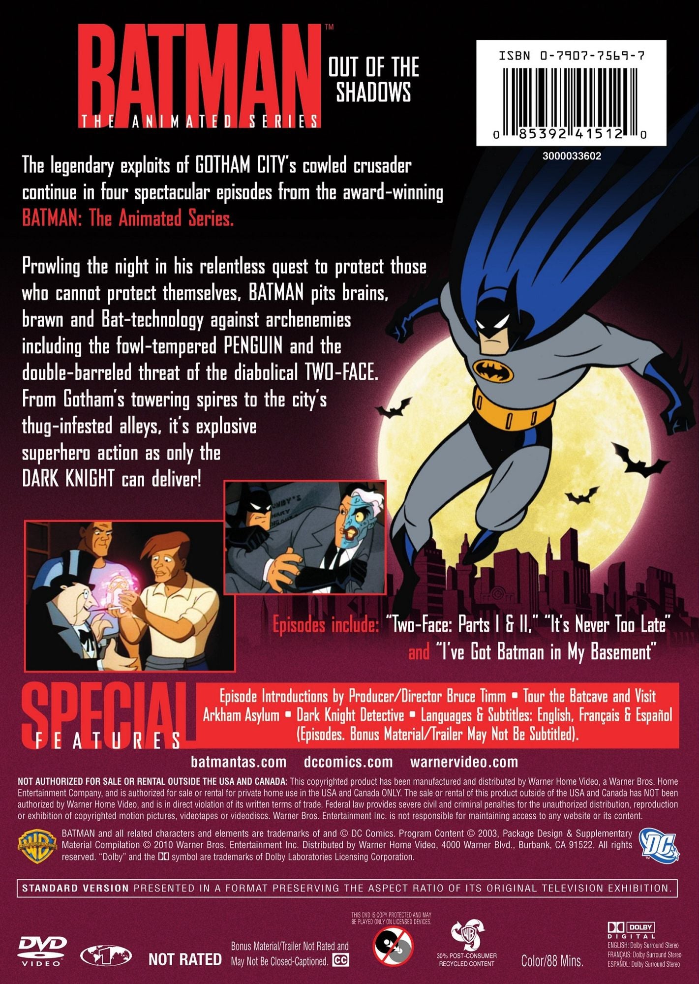 Batman: The Animated Series - Out of the Shadows