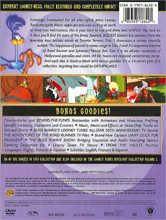 Looney Tunes: Golden Collection, Vol. 2 [P&S] [4 Discs]