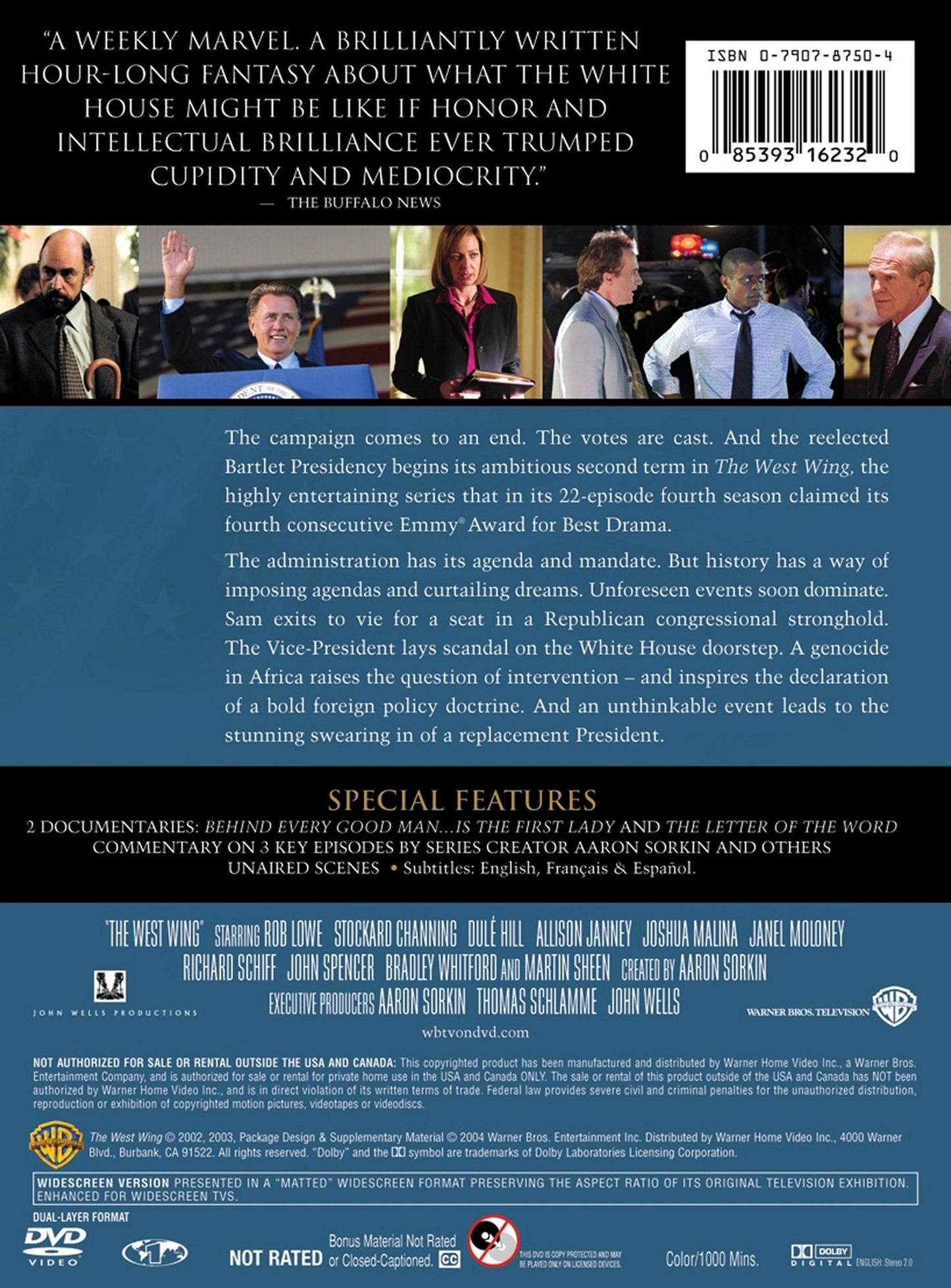 The West Wing: The Complete Fourth Season [6 Discs]