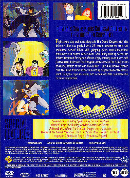 Batman: The Animated Series, Vol. 2 [4 Discs]