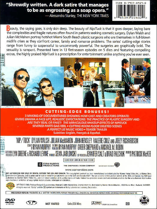 Nip/Tuck: The Complete First Season [5 Discs]