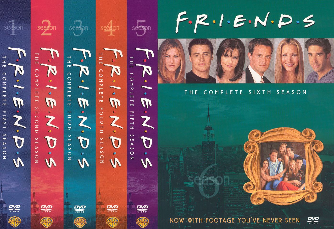 Friends: The First Six Seasons [24 Discs]