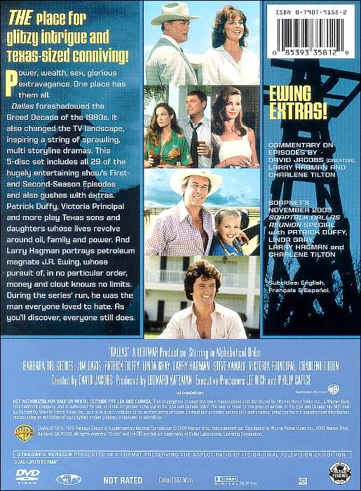 Dallas: The Complete First & Second Seasons [5 Discs]