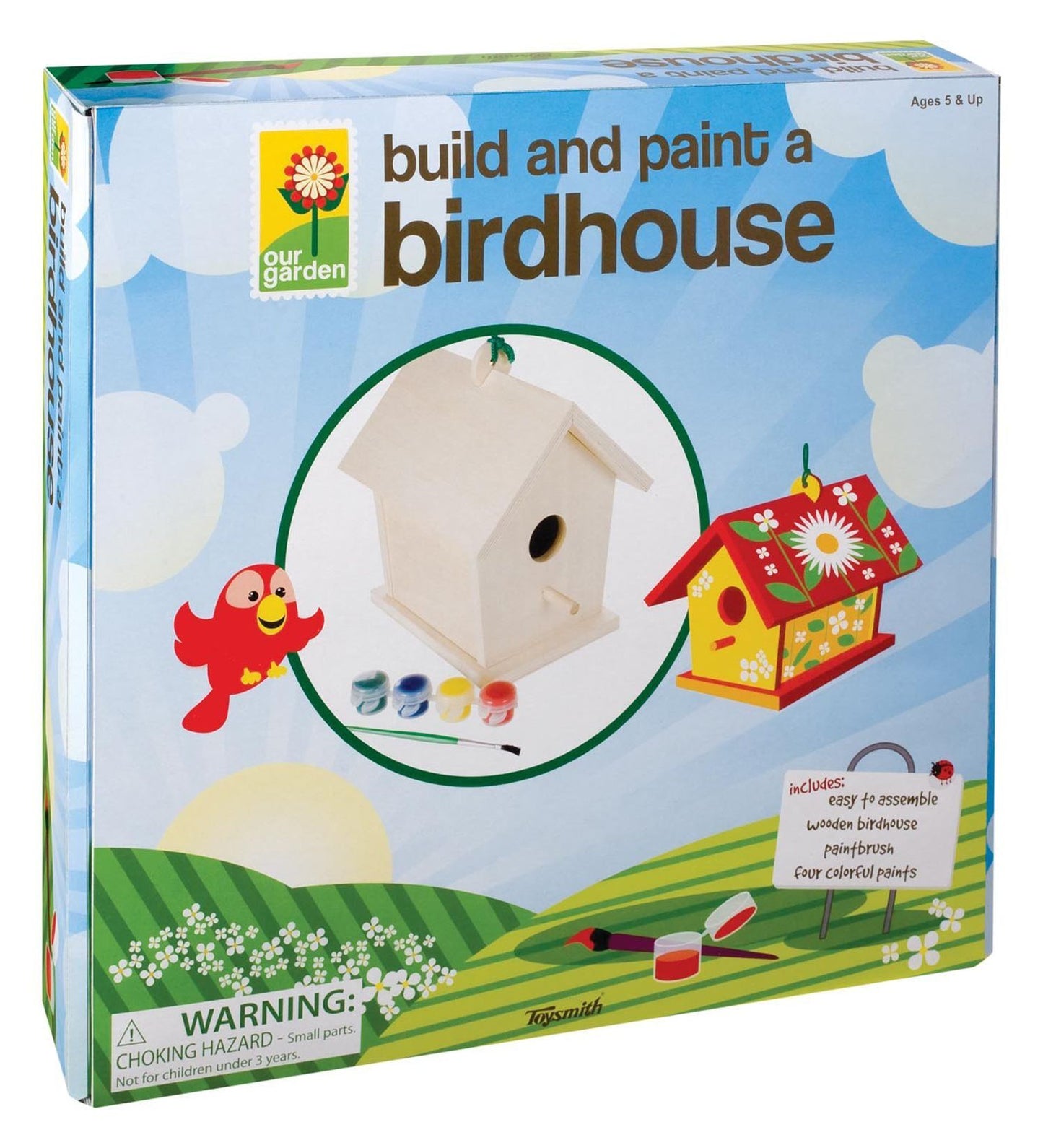 Toysmith Build And Paint Birdhouse