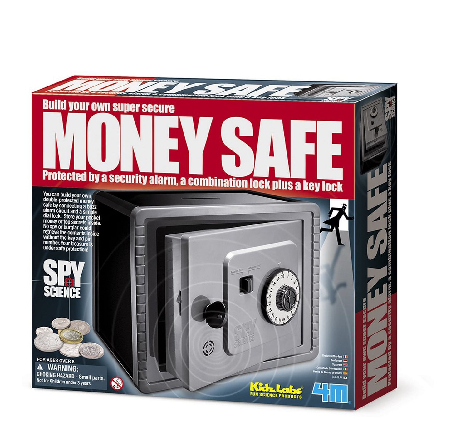 4M Spy Science Build Your Own Money Safe Kit
