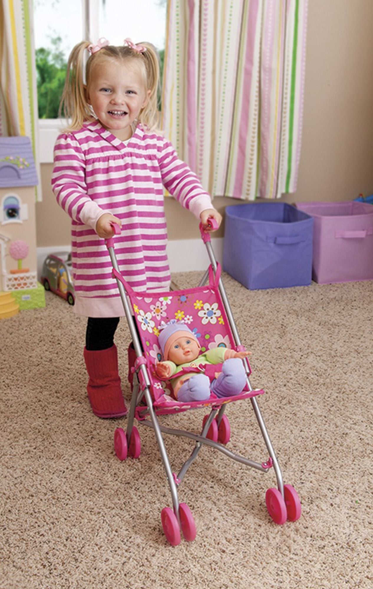 Toysmith Doll Umbrella Stroller