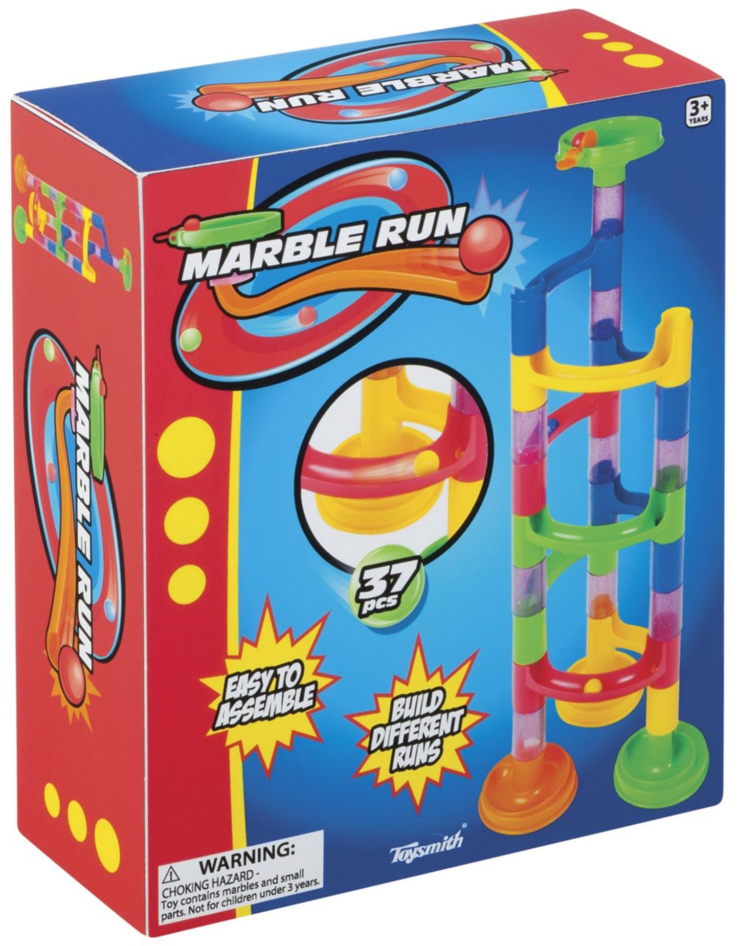 Toysmith Marble Run- 37 Piece