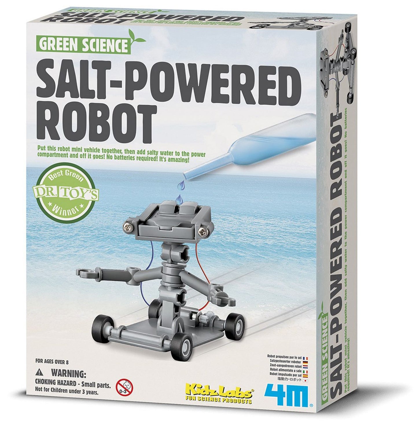 4M Salt Water Powered Robot Science Kit - STEM