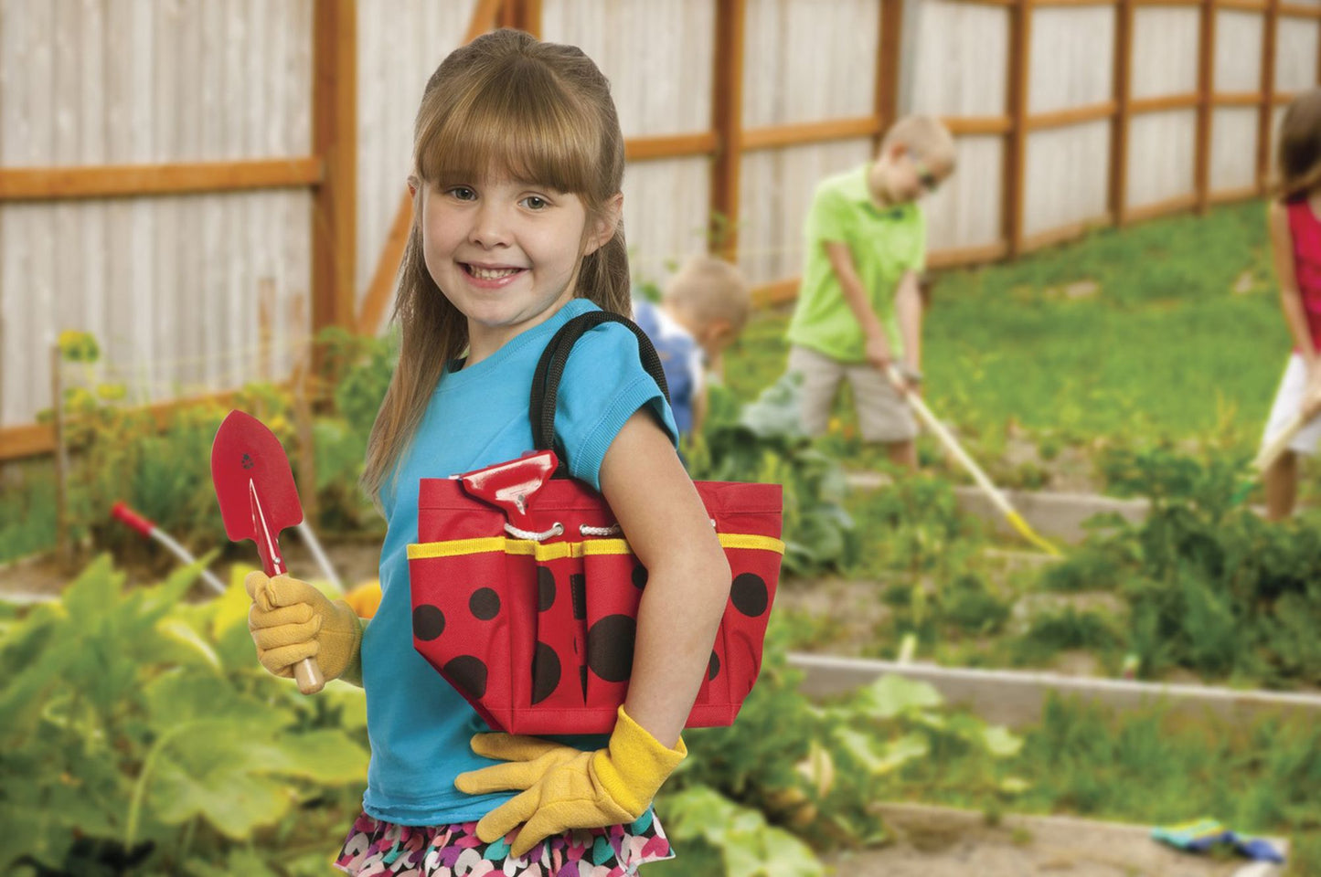 Toysmith Ladybug Garden Tote