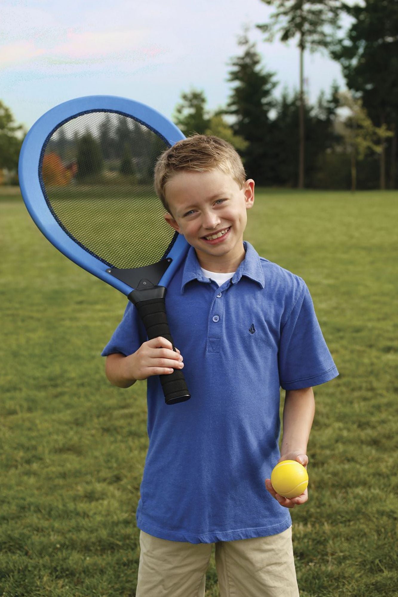 Toysmith Jumbo Tennis Racket Set