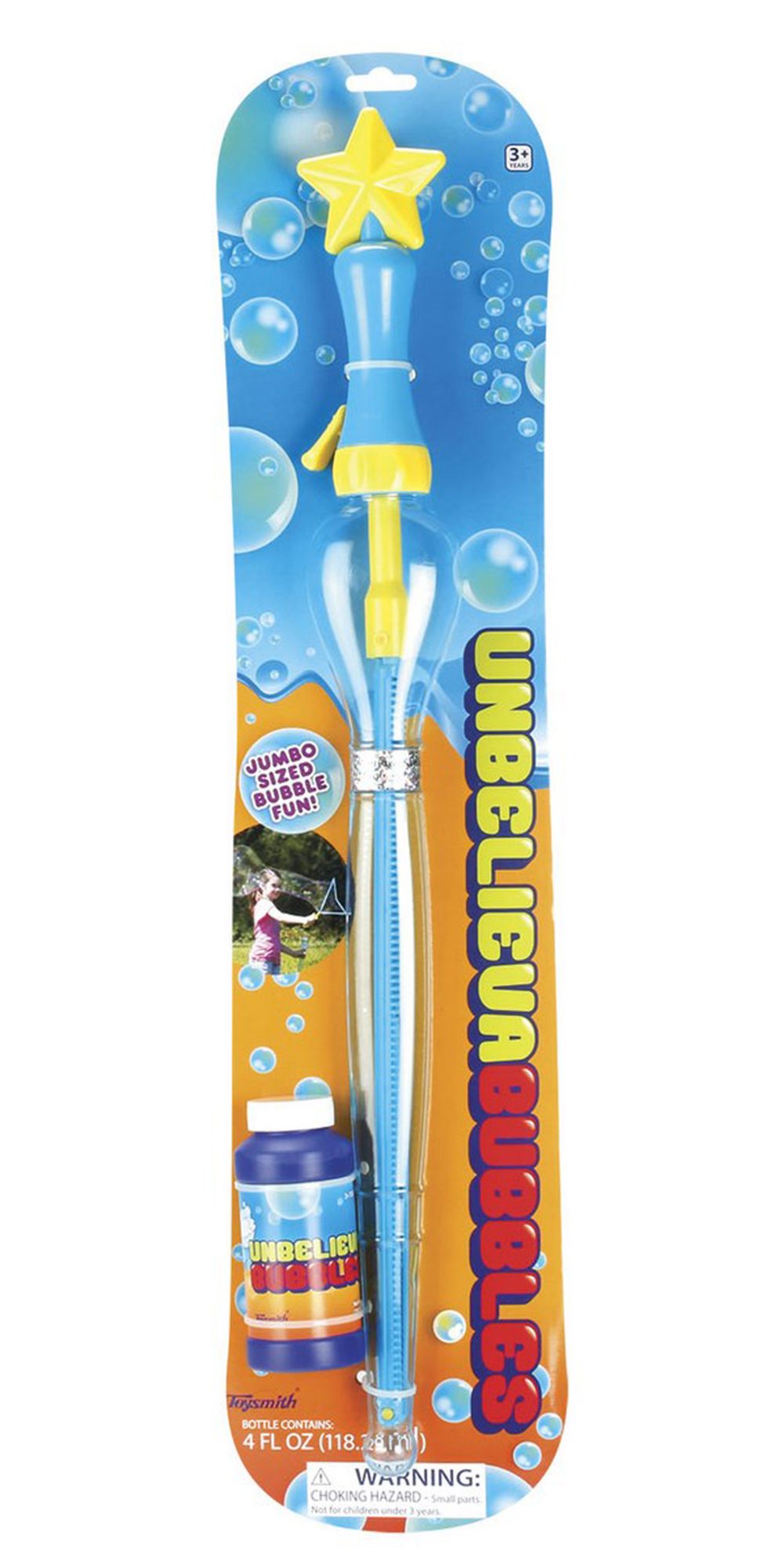 Toysmith Unbelievabubbles Bubble Wand (Colors may vary)
