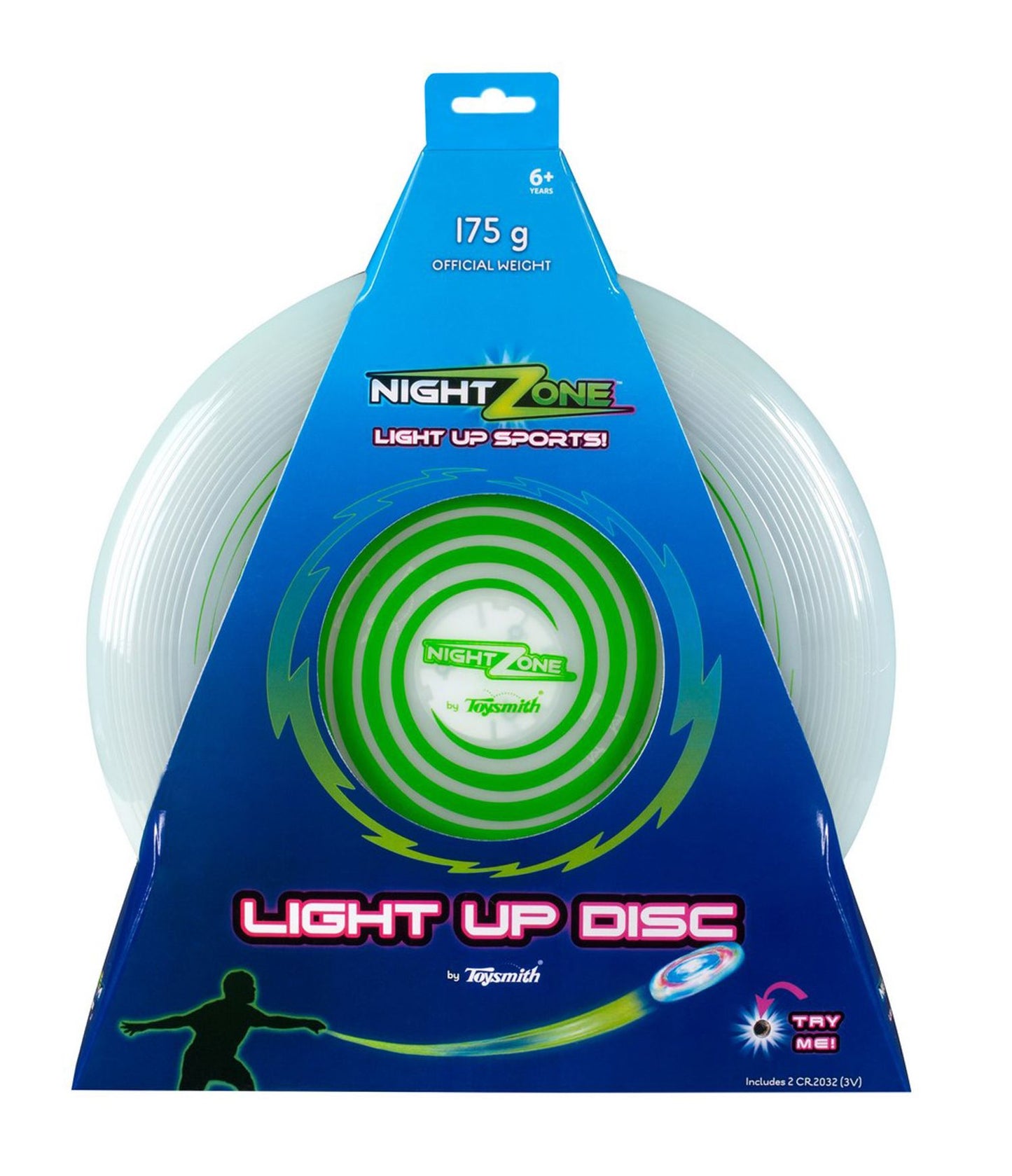 Toysmith Nightzone Light Up Flying Disc