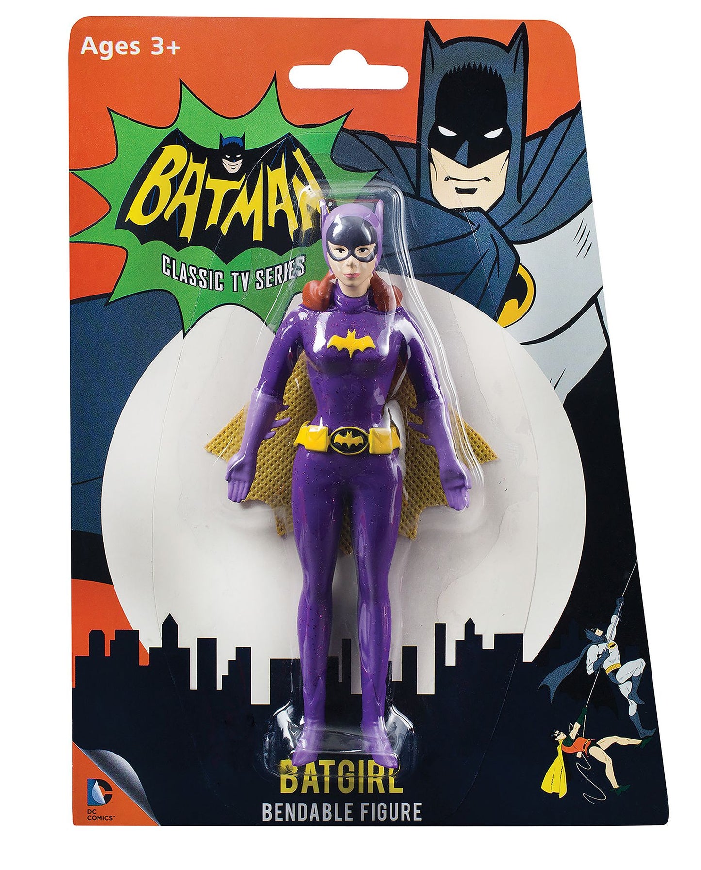 DC Comics Batgirl-Batman Bendable Action Figure