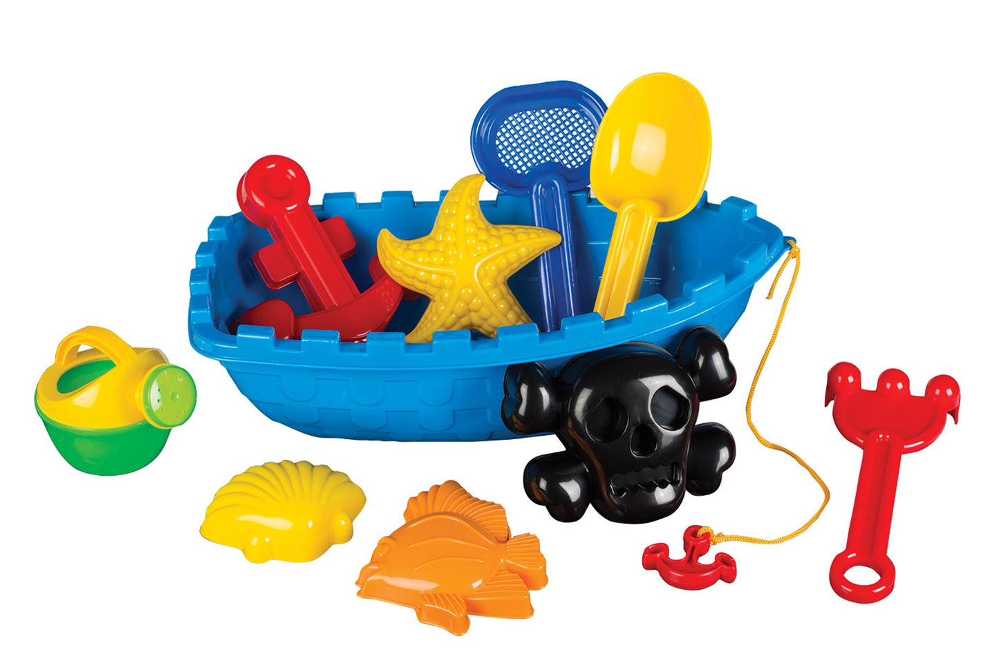 Toysmith Pirate Ship Beach Toys Set