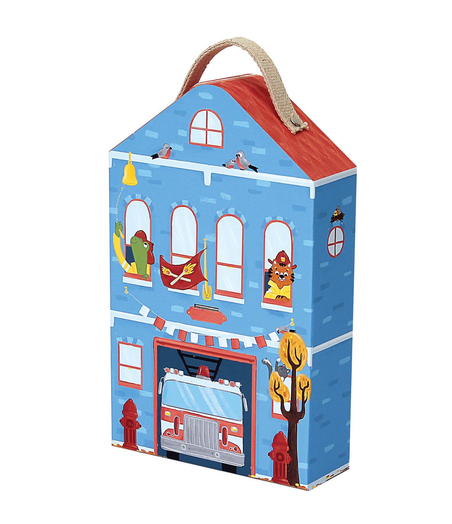 Krooom Captain Furry's Fire Station Playset