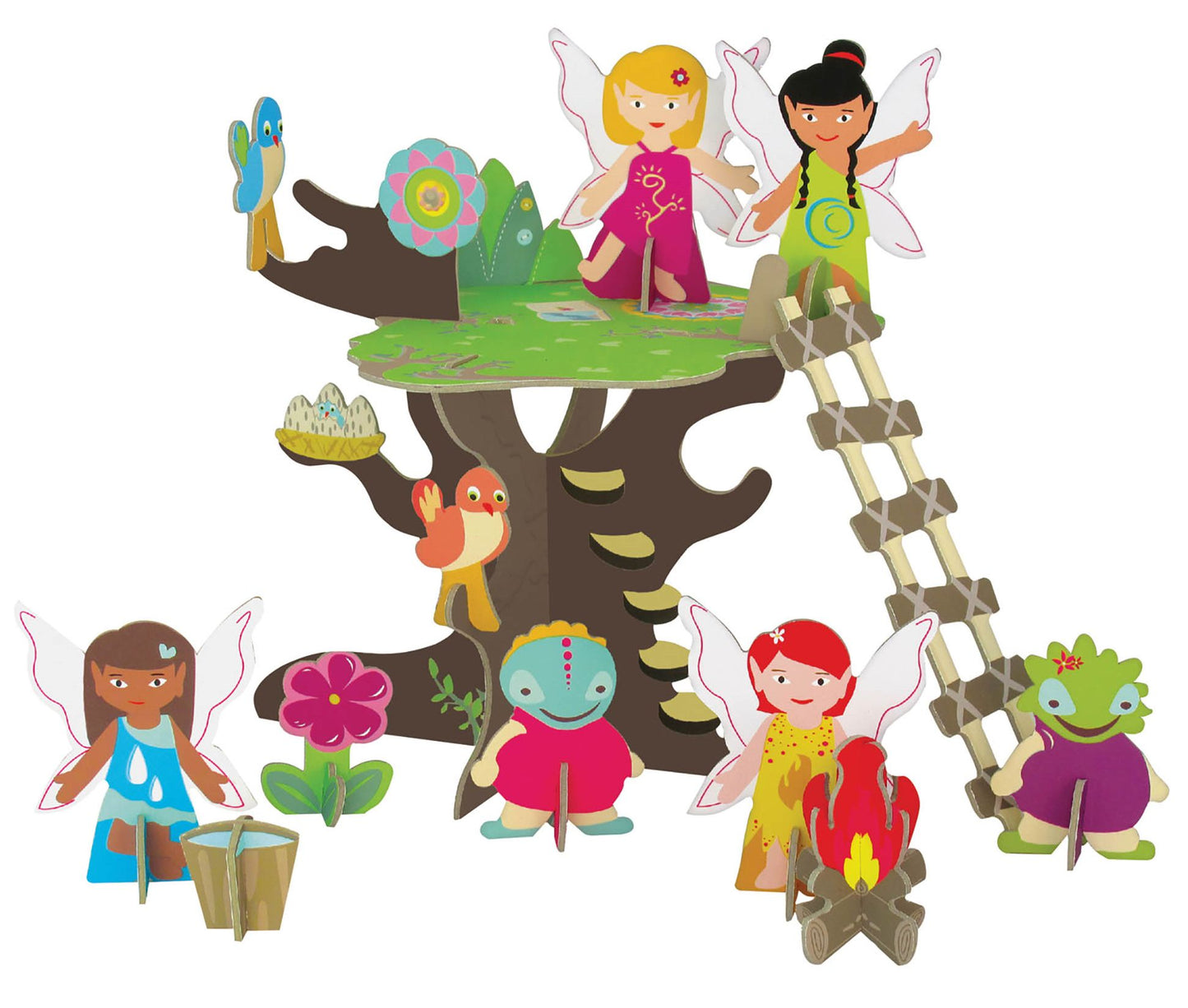 Krooom Fairies Tree Playset