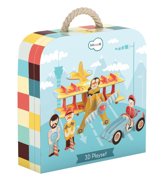 Krooom Racing Team Playset