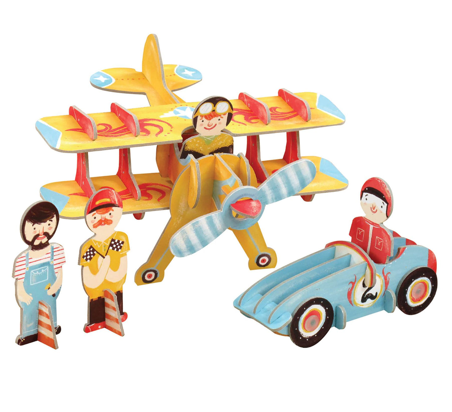 Krooom Racing Team Playset