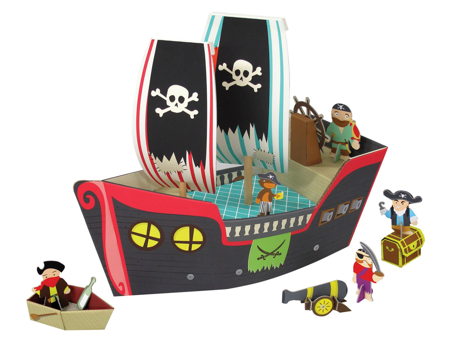 Krooom Pirate Ship Playset