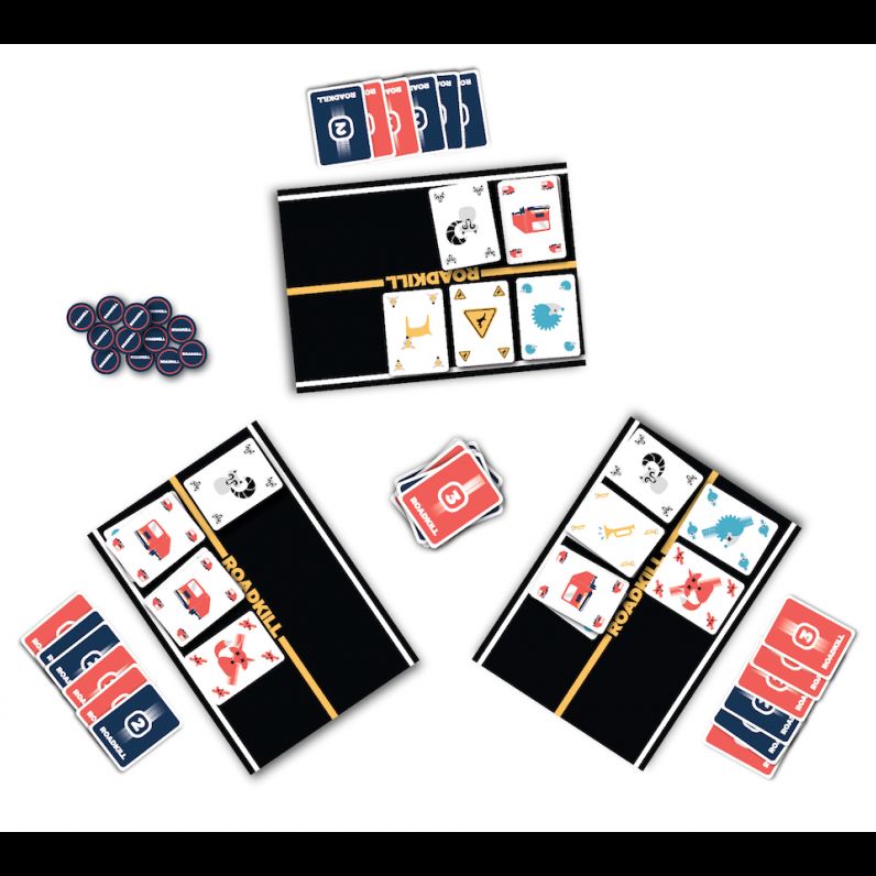 HELVETIQ Roadkill Card Game