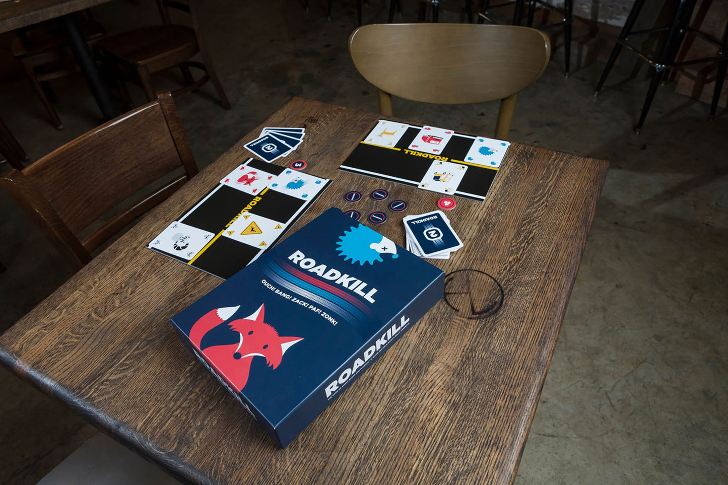 HELVETIQ Roadkill Card Game