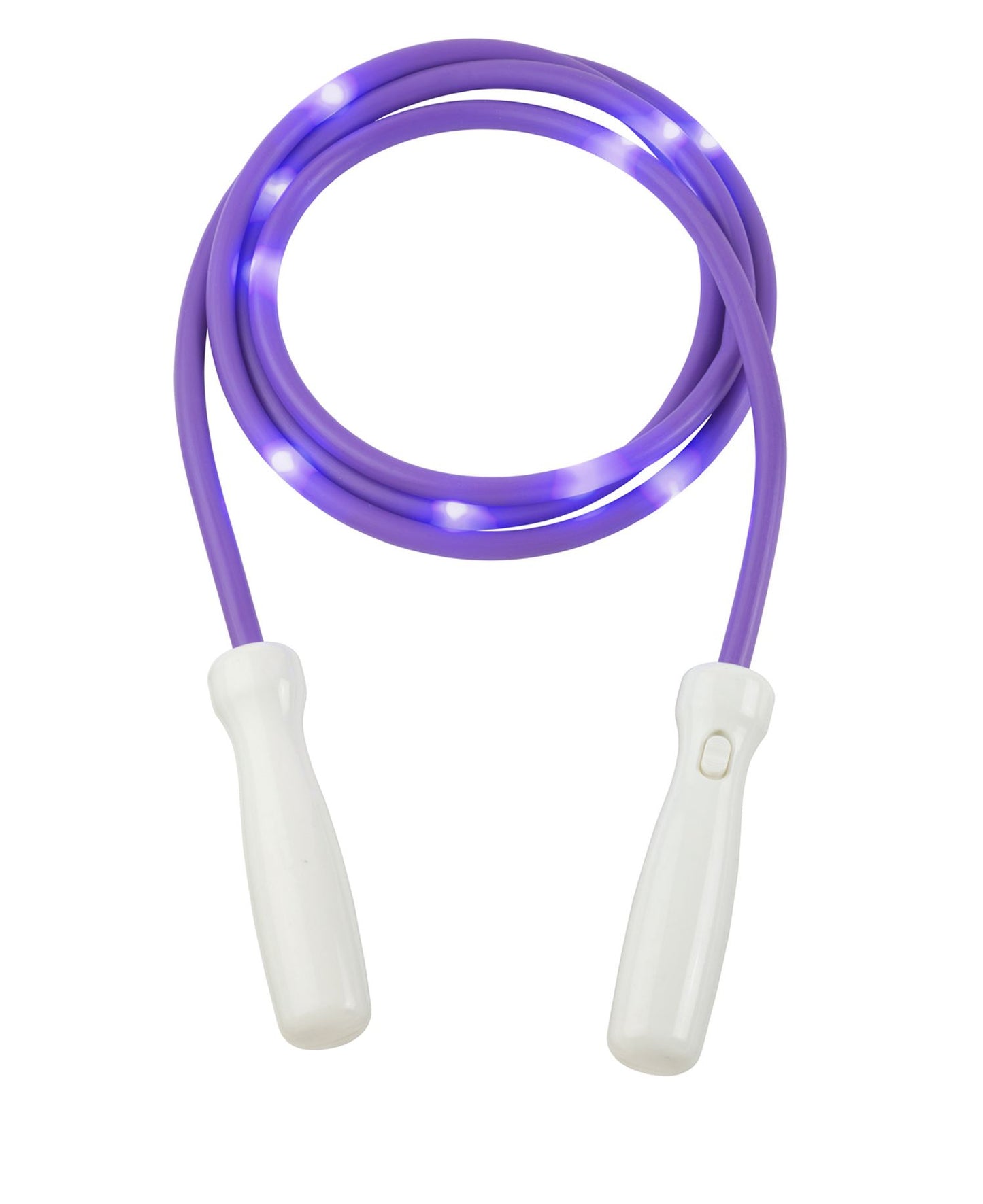Toysmith Nightzone Light Up Jump Rope - Colors May Vary (green & purple)