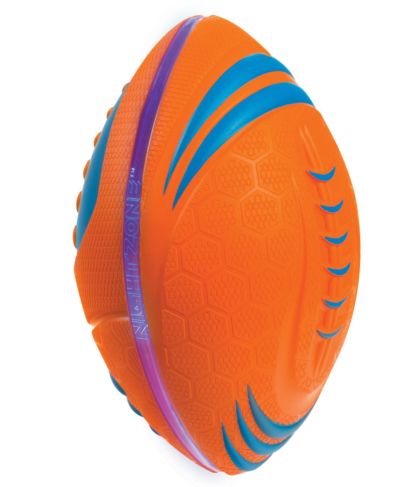 Toysmith Nightzone Football XL - Colors May Vary (orange & blue)