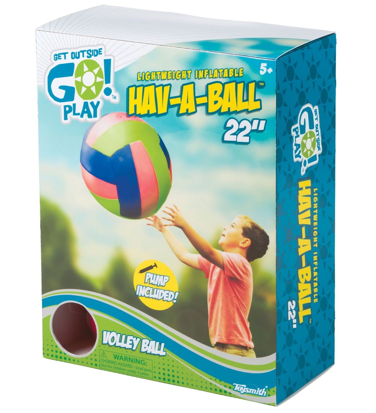 Toysmith Volleyball Hav-A-Ball (Assorted Colors)