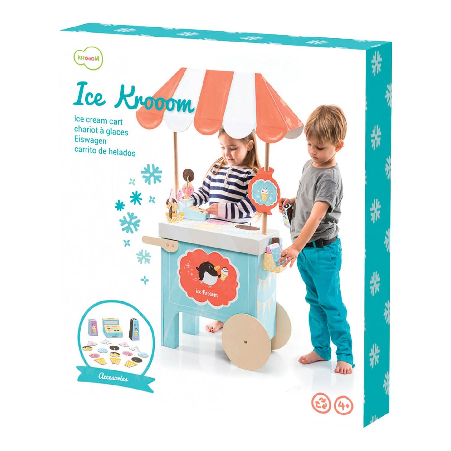 Krooom Ice Krooom Cart Playset