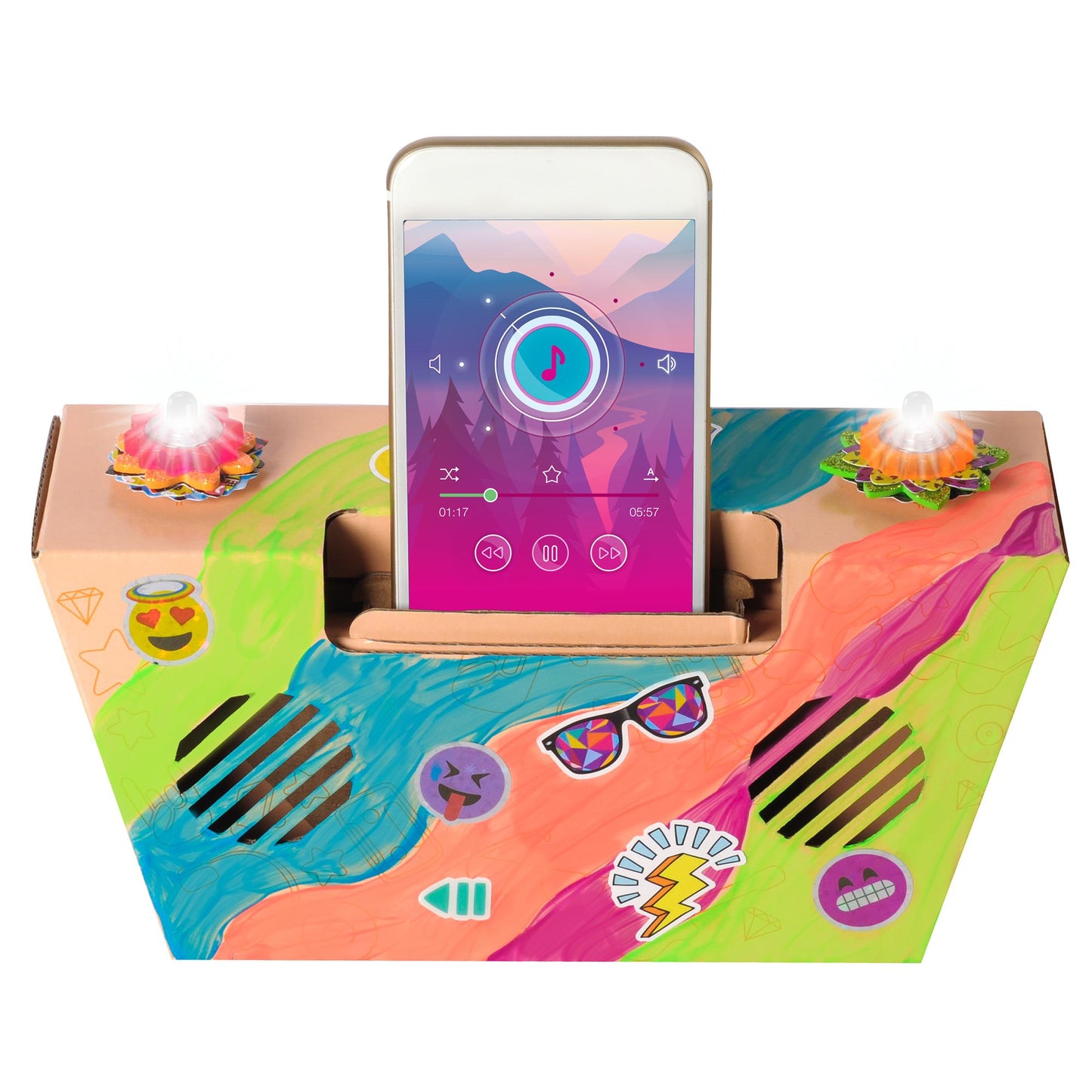 Educational Insights IllumiCraft Light-Up! Cell Phone Speaker Dock