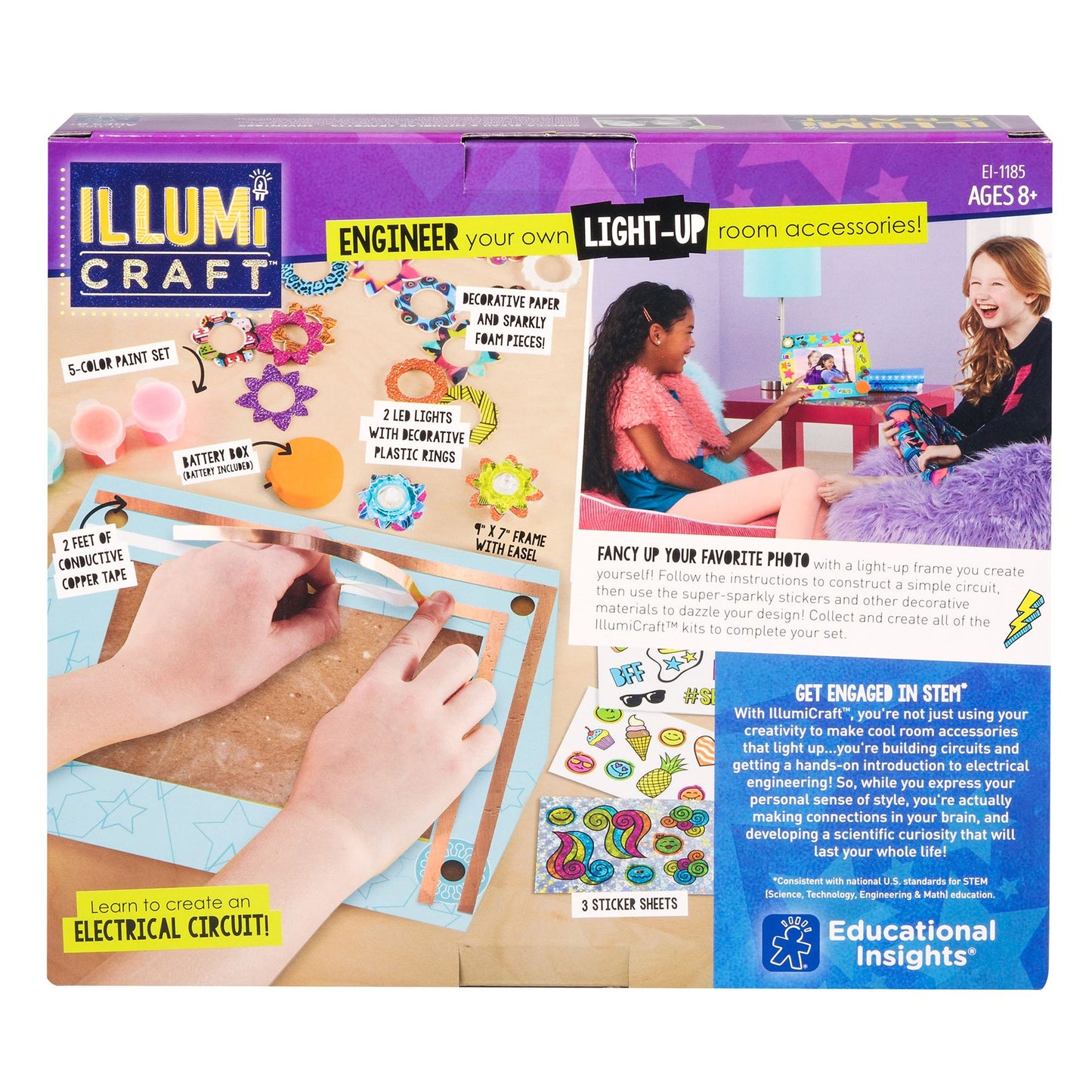 Educational Insights IllumiCraft Light-Up! Picture Frame