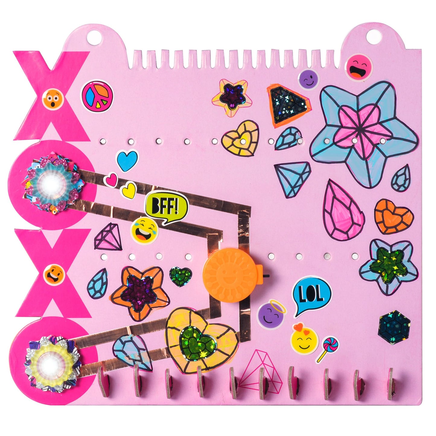 Educational Insights IllumiCraft Light-Up! Jewelry Organizer